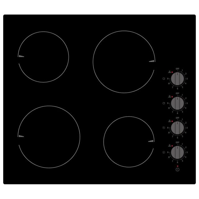 Teknix BITK6KNC 4 Ring Ceramic Hob
