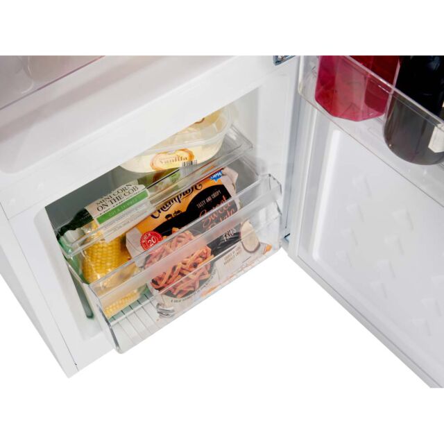 Teknix SF114W 50Cm Wide Smart Frost Fridge Freezer - White