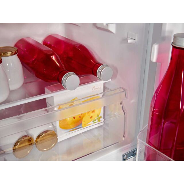 Teknix SF114W 50Cm Wide Smart Frost Fridge Freezer - White