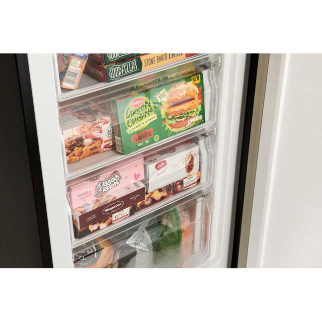 Teknix SMF1755S/E Fridge Feezer Smart Frost Silver