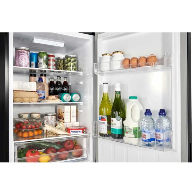 Teknix SMF1755S/E Fridge Feezer Smart Frost Silver