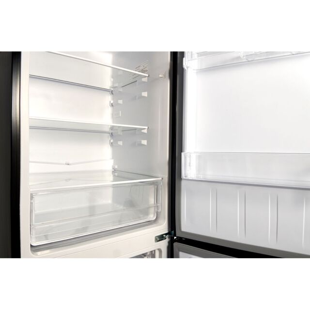 Teknix SMF1755S/E Fridge Feezer Smart Frost Silver