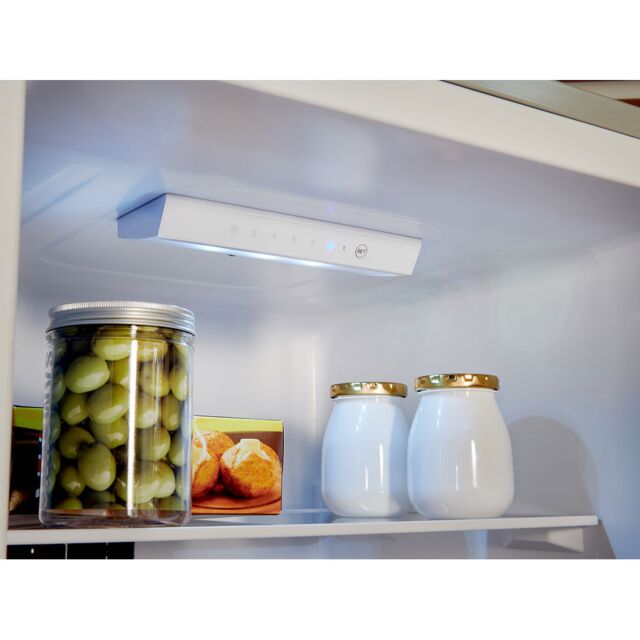 Teknix SMF1755S/E Fridge Feezer Smart Frost Silver