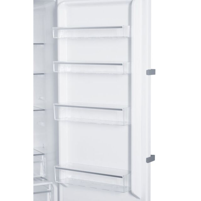 Teknix T60L2W 185Cm X 60Cm Tall Larder Fridge Auto Defrost