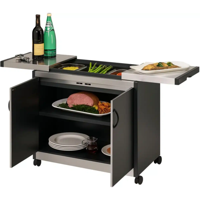 Teknix TK2HOSTIX S/S Food Trolley