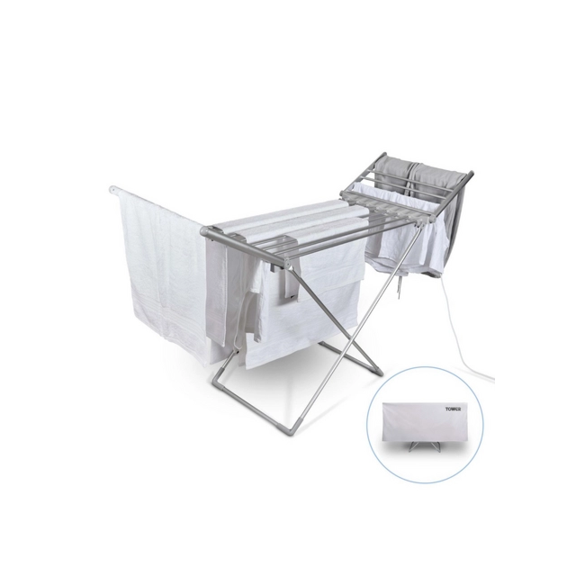 TOWER T25003 Heated Winged Airer With Cover