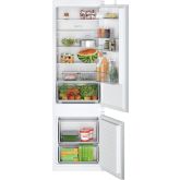 Bosch KIV87NSF0G, Built-in fridge-freezer with freezer at bottom