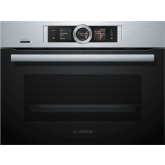 Bosch CSG656BS7B, Built-in compact oven with steam function