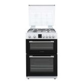 Montpellier MDOG50LW 50cm Double Gas Cooker in White