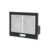 Montpellier MH600BK 60cm Black Chimney Hood