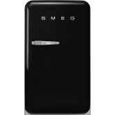 Smeg FAB10RBL5 55cm Fridge with Icebox Right Hand Hinge, Black