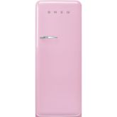Smeg FAB28RPK5 60cm 50s Style Right Hand Hinge Fridge with Icebox, Pink