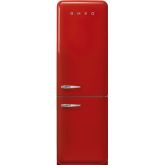 Smeg FAB32RRD5UK 60cm 50s Style Right Hand Hinge Fridge Freezer, Red