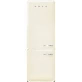 Smeg FAB38LCR5 70cm 50s Style Left Hand Hinge Fridge Freezer, Cream