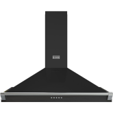 Stoves ST RICHMOND CHIM 100PYR BLK 100cm Pyramid Hood