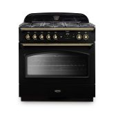 Rangemaster CLAS90FXDFFBL/B 90cm Dual Fuel Range Cooker