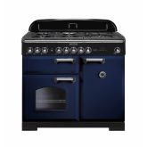 Rangemaster CDL100DFFRB/C 100cm Dual Fuel Range Cooker