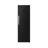 Teknix TH60TLBIX 370L Single Door Larder, Total No Frost, Black Steel