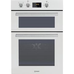 Indesit Aria IDD 6340 WH Electric Double Built-In Oven in White