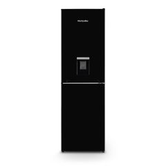 Montpellier MLF1770EKWD Low Frost Fridge Freezer With Water Dispenser In Black