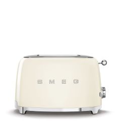 Smeg TSF01CRUK Toaster, Cream